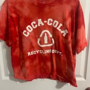 Cropped Coca-Cola Shirt
